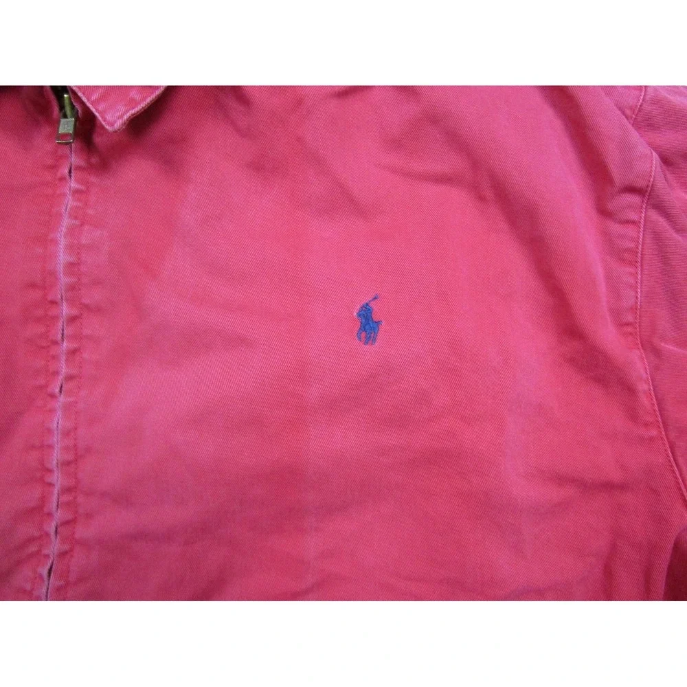 Vintage 90s Polo Ralph Lauren Harrington Jacket Men's (L) Plaid Lined Preppy